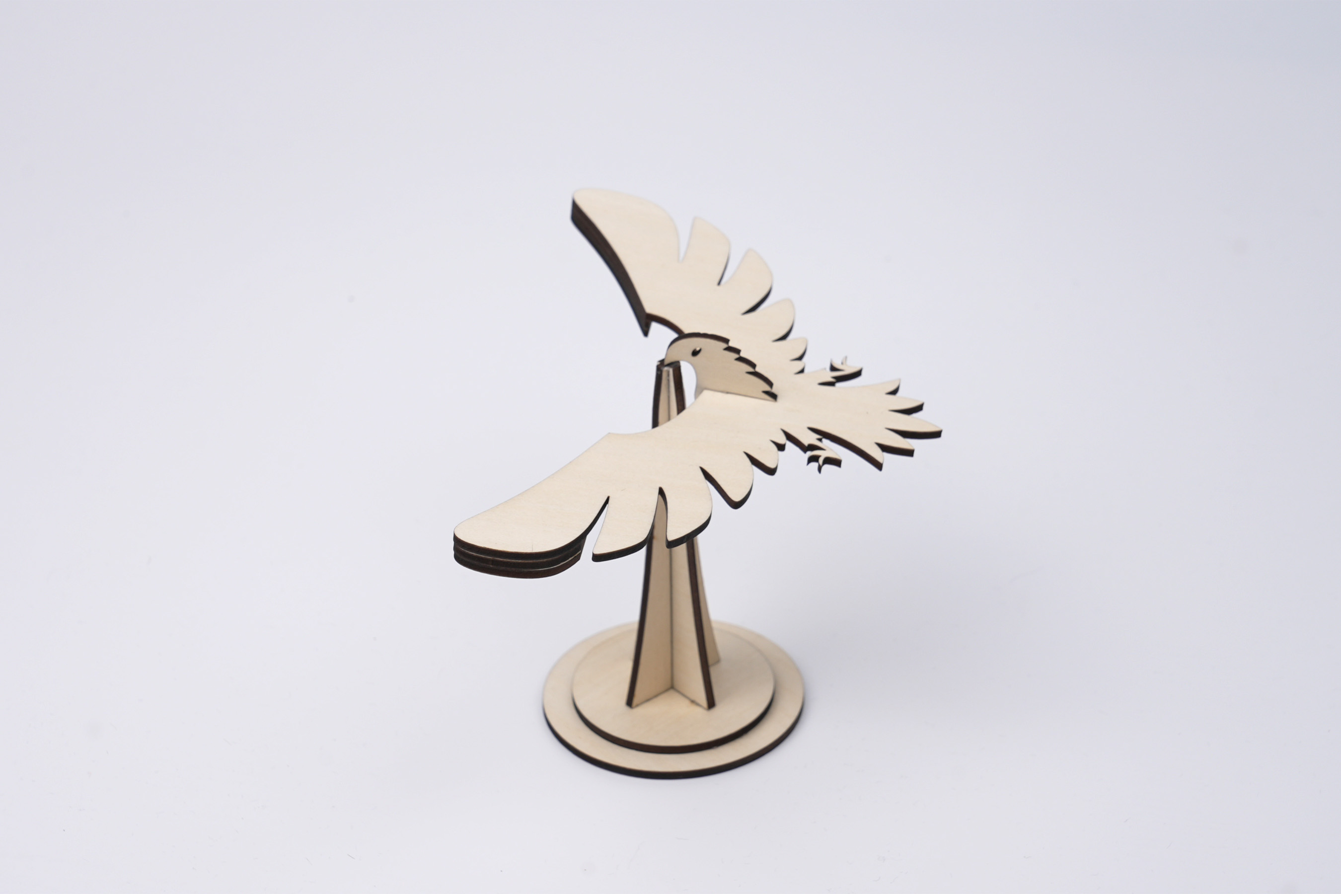創作人形『飛べない鳥』 LaserPecker CraftZone